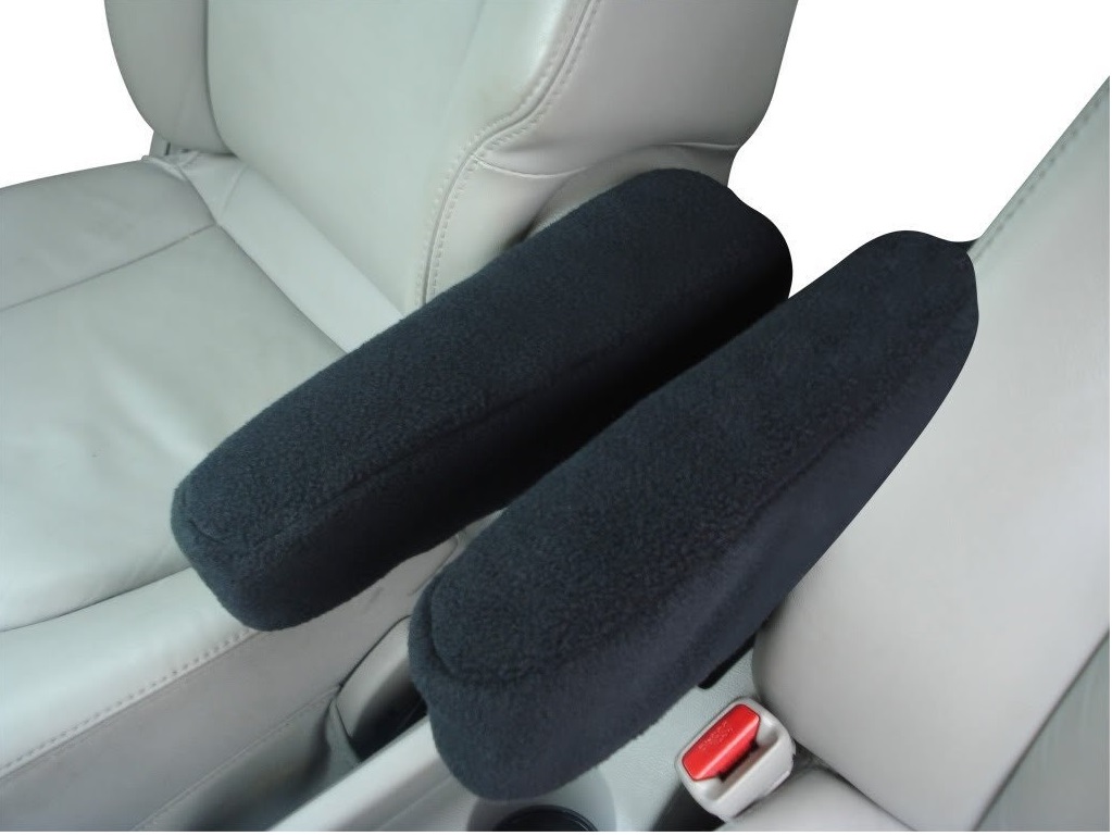 Fits 99-04 Honda Odyssey Gray Fabric Seat Armrest Cover Protectors 