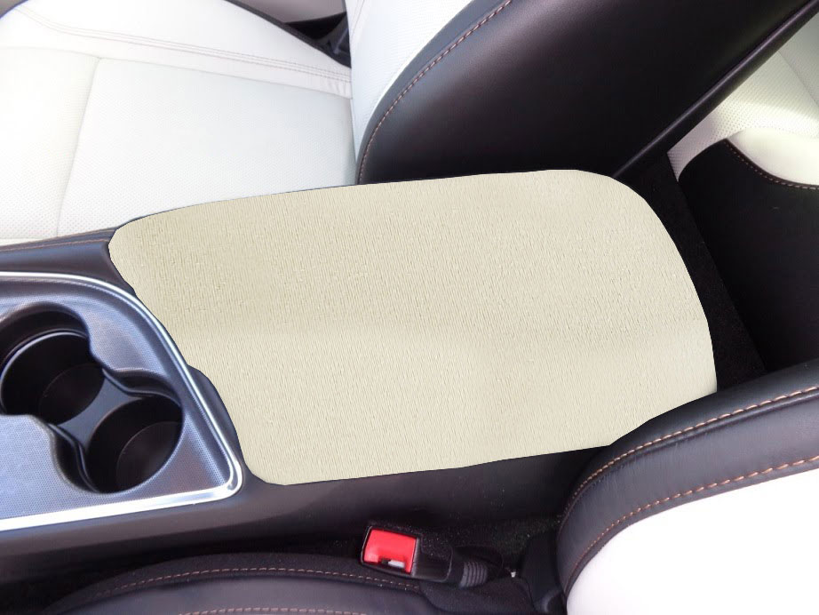 JeCar Center Console Armrest Pad Cover Challenger Armrest Cover Interior Accessories for Dodge Challenger 2014 2015 2016 2017 2018 2019 